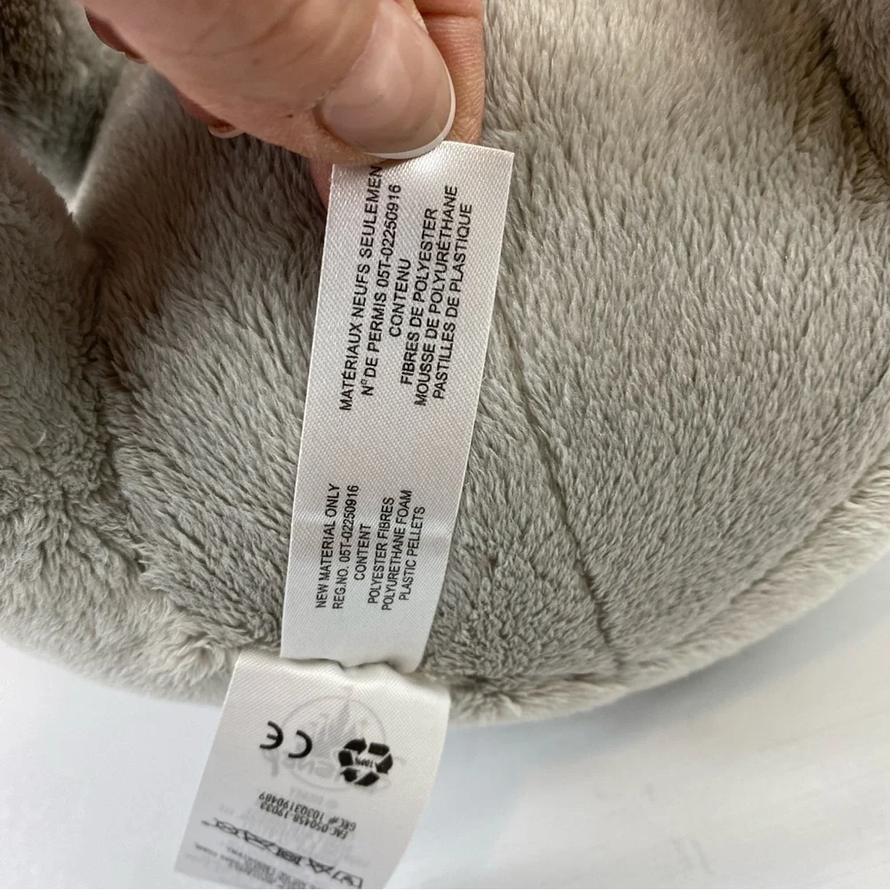 Disney Official Disney Parks Gray and Pink Elephant‎ Stuffed Animal 11”